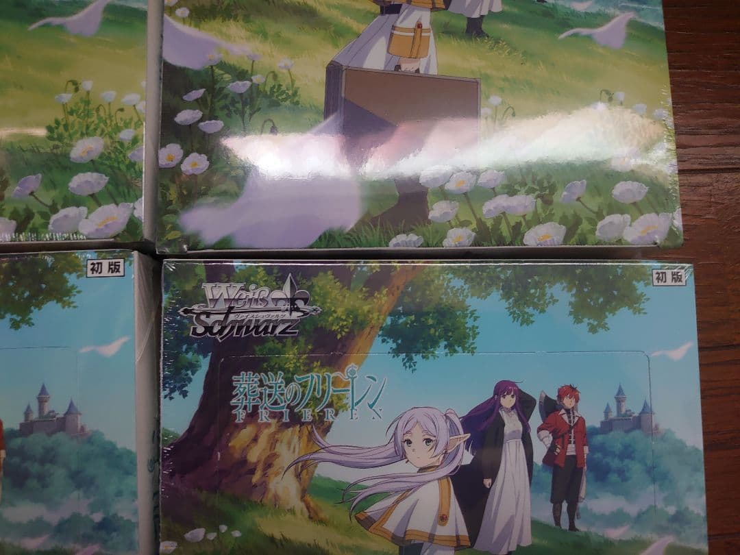 初版 ヴァイスシュヴァルツ葬送のフリーレン　ブースターパック未開封4box