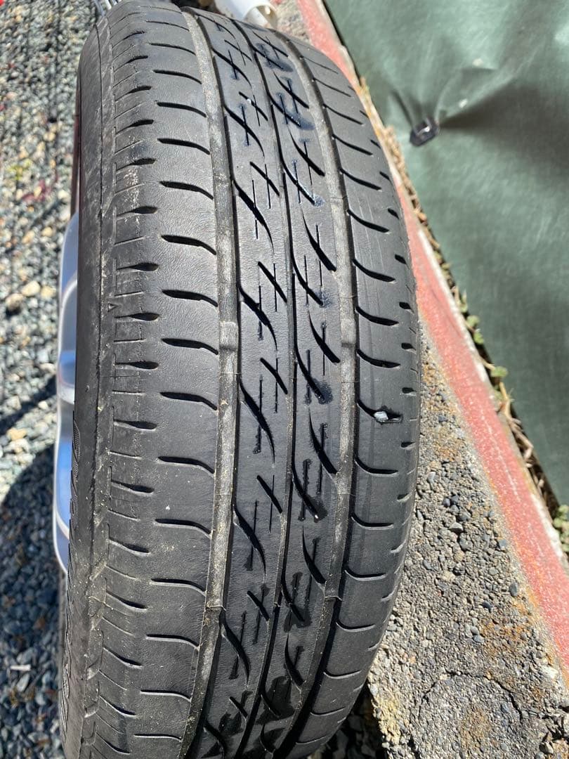 pcd100 5J 14インチ155/65R14 75S ブリヂストン　セット