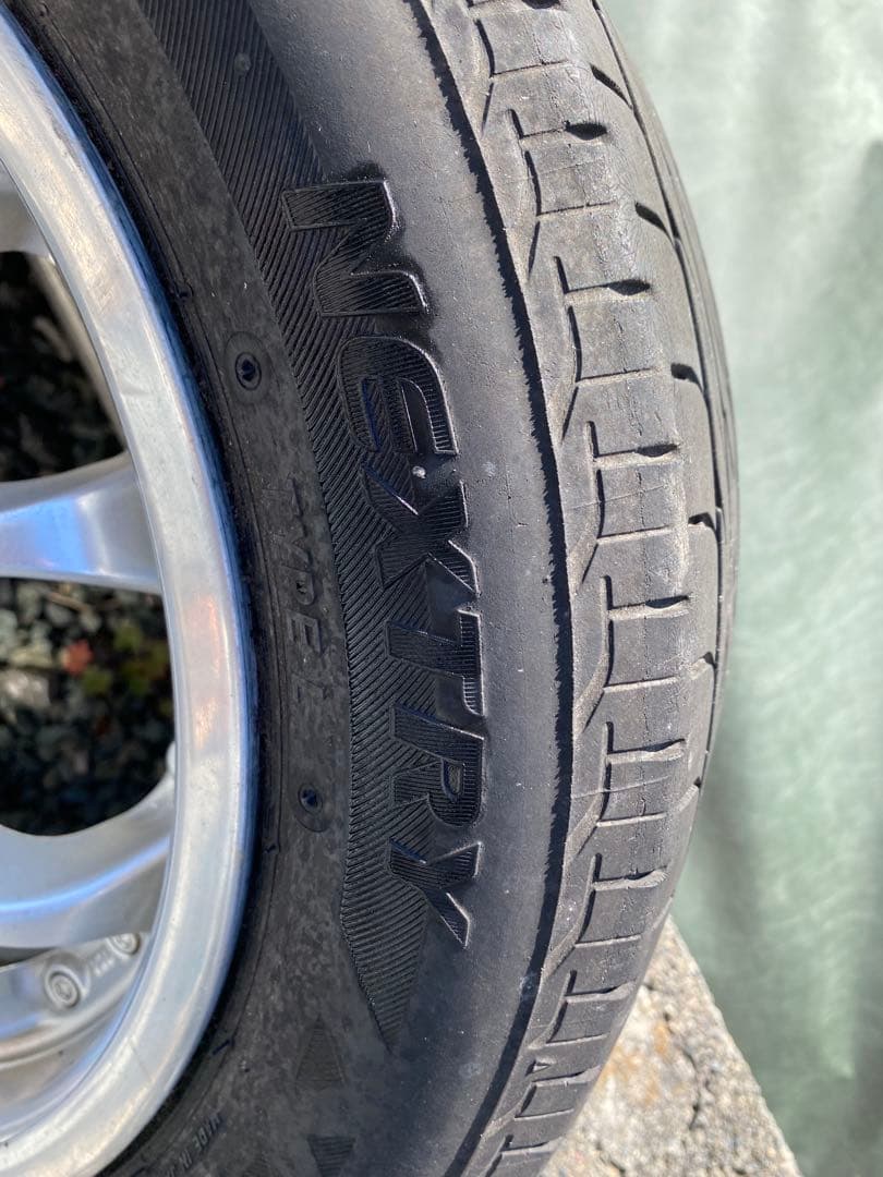pcd100 5J 14インチ155/65R14 75S ブリヂストン　セット