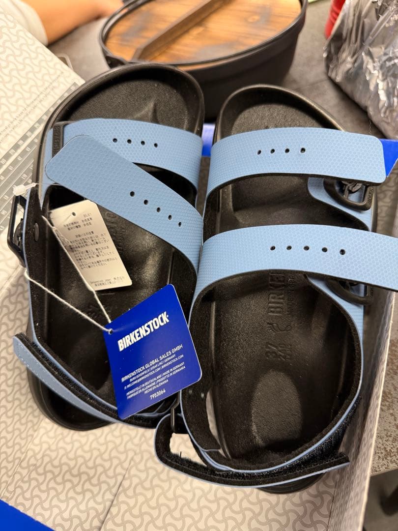 靴 BIRKENSTOCK Mogami Terra Apex Blue 37