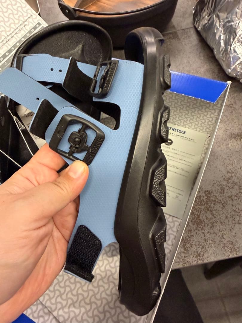 靴 BIRKENSTOCK Mogami Terra Apex Blue 37