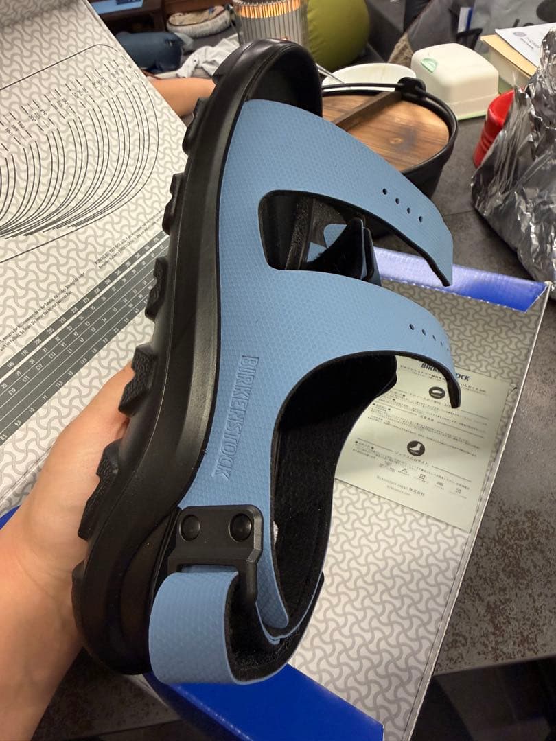 靴 BIRKENSTOCK Mogami Terra Apex Blue 37