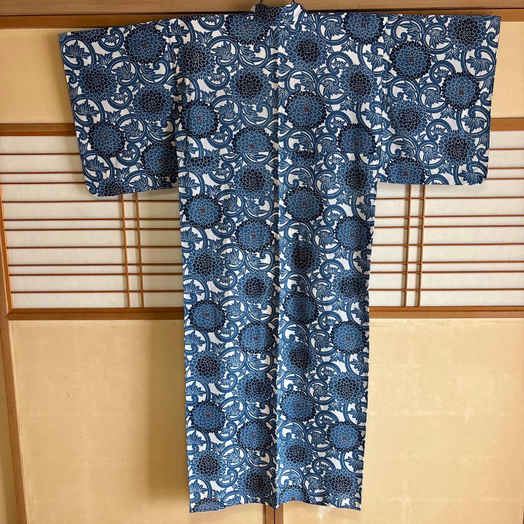 綿紅梅　竺仙　浴衣