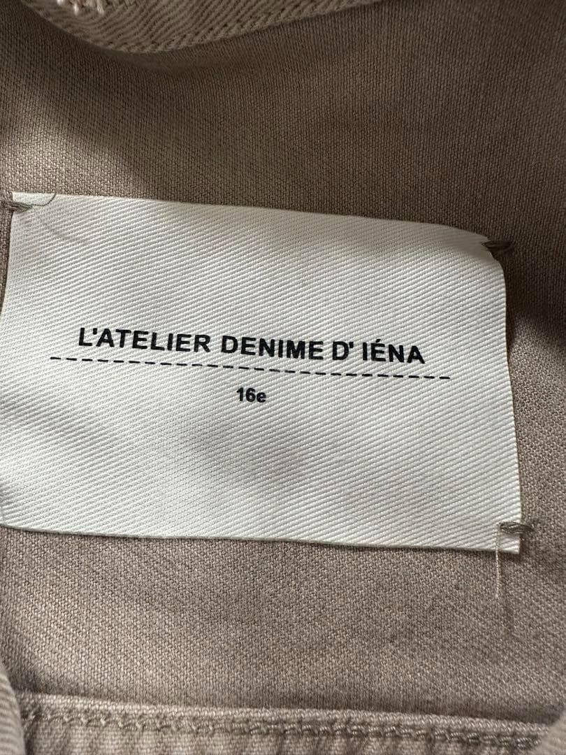 IENA カラーチノ リメイク ルーズブルゾン イエナ Gジャンデニムジャケット