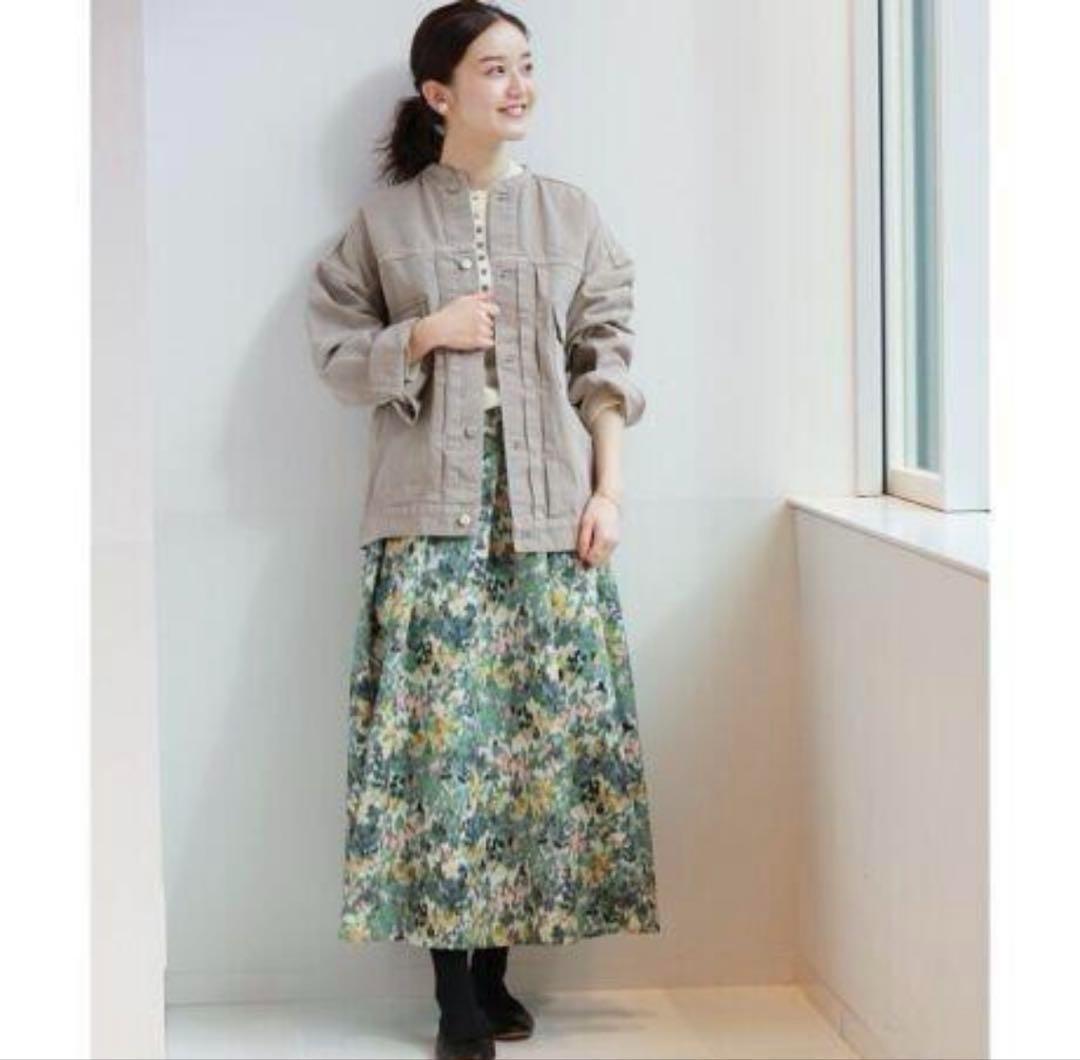 IENA カラーチノ リメイク ルーズブルゾン イエナ Gジャンデニムジャケット