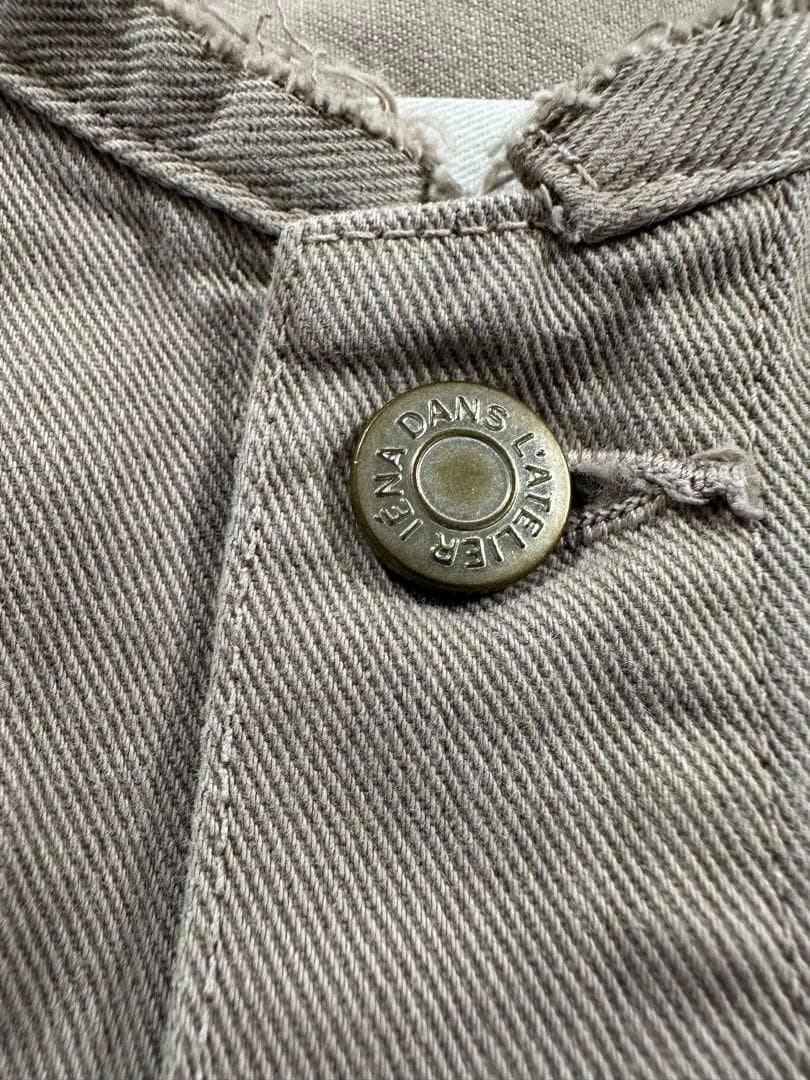 IENA カラーチノ リメイク ルーズブルゾン イエナ Gジャンデニムジャケット