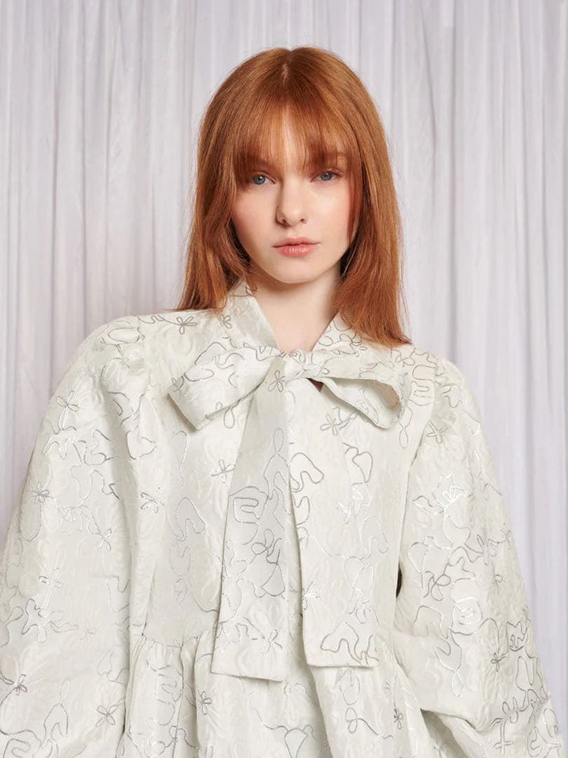 Dream Sister jane スノーフォールジャガードワンピース