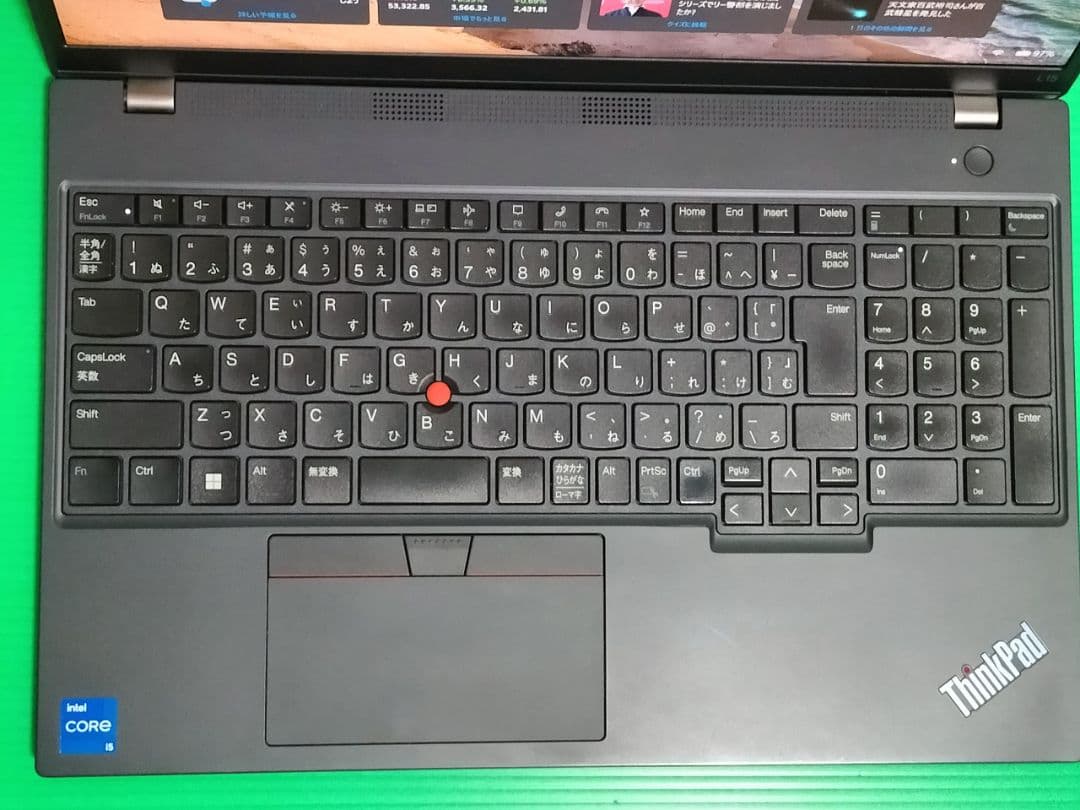 X01 ThinkPad GEN3 L15 Office 2021付属