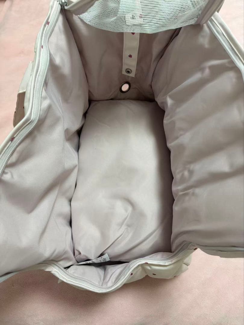 GelatoPique【CAT&DOG】ストロベリー柄キルティングキャリーバック