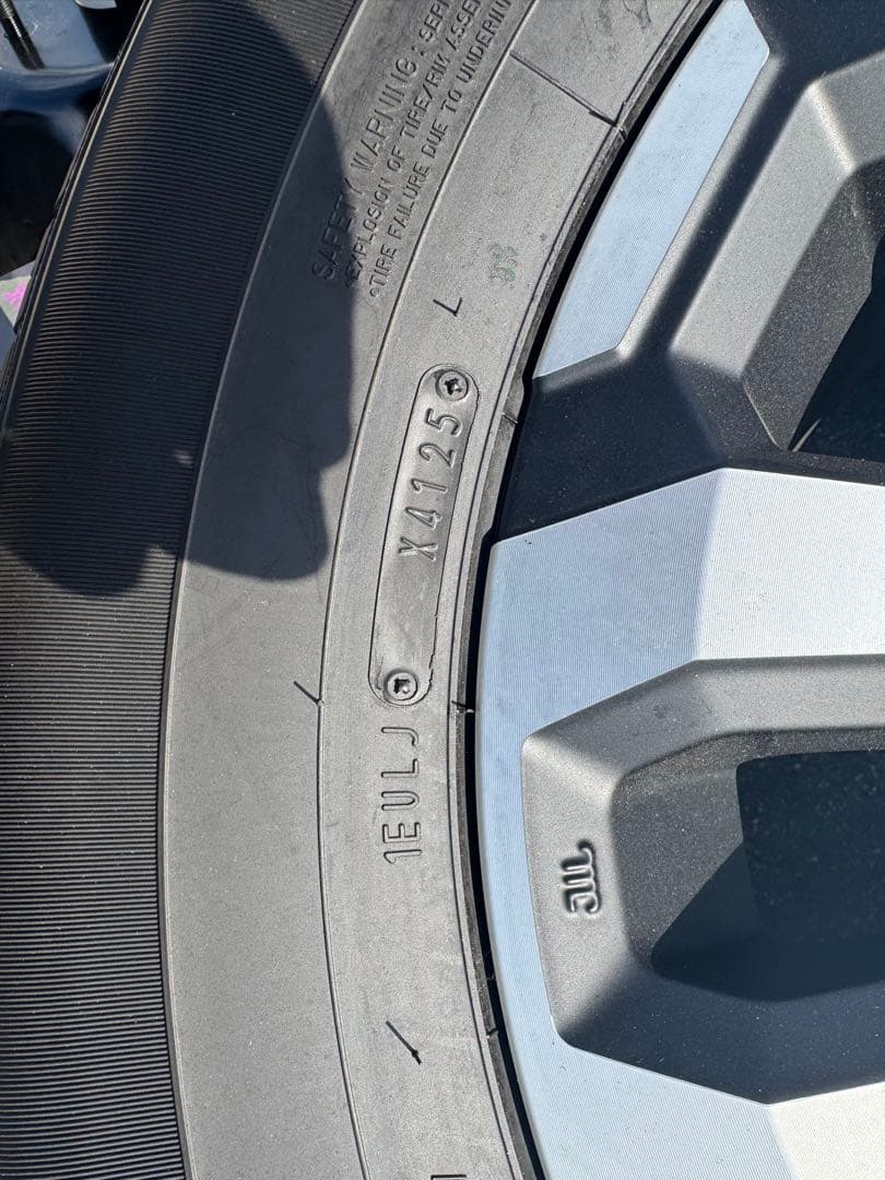 再再販ランクル70 GDJ76W 純正5本タイヤホイールセット265/70R16