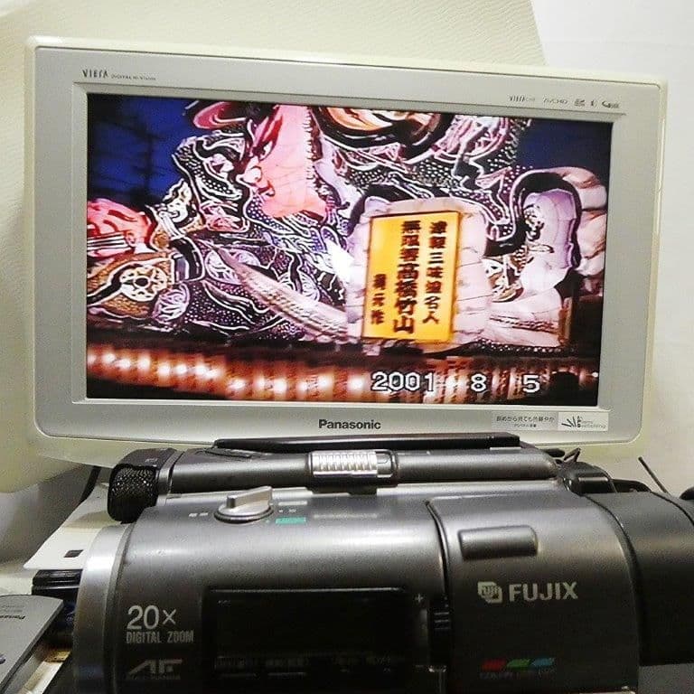 動作良好FUJIX FH20 VideoHi8ビデオカメラ DVDダビングに最適