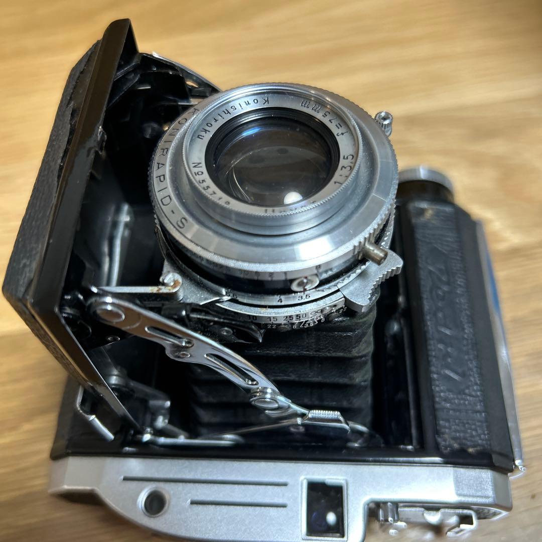 最終セール　小西六　KONICA Pearl III 蛇腹カメラ