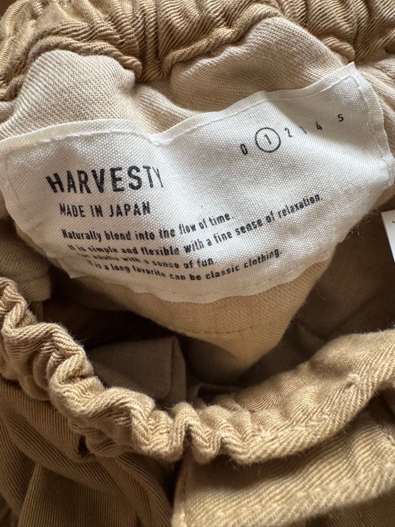 HARVESTY　NARROW CIRCUS PANTS サーカスパンツ