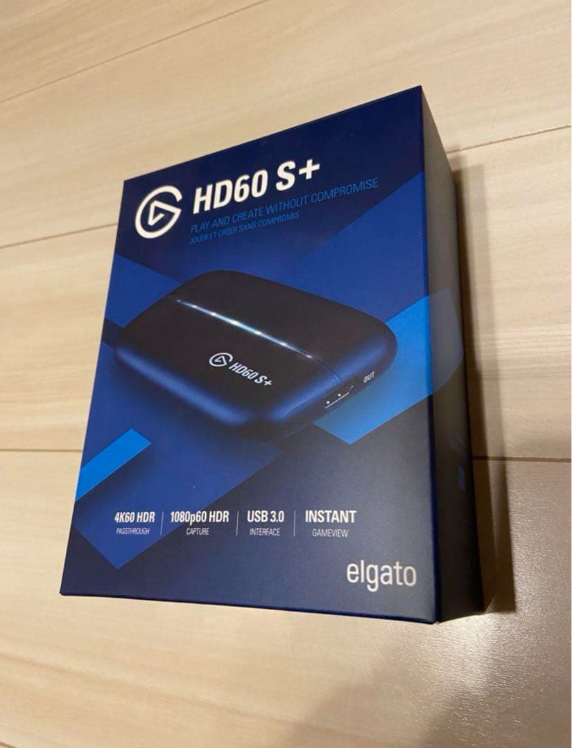 elgato HD60 S+ ゲームキャプチャ キャプチャーボード