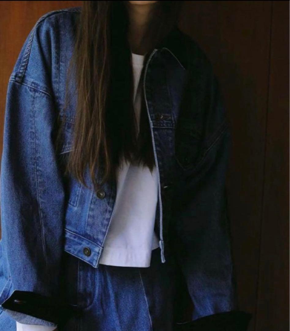 【美品希少品】LOHEN デニムジャケット クロップド丈　ローヘン