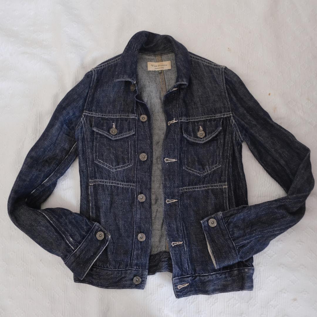 Vlas Blomme ヴラスブラム コルトレイクリネン デニムジャケット