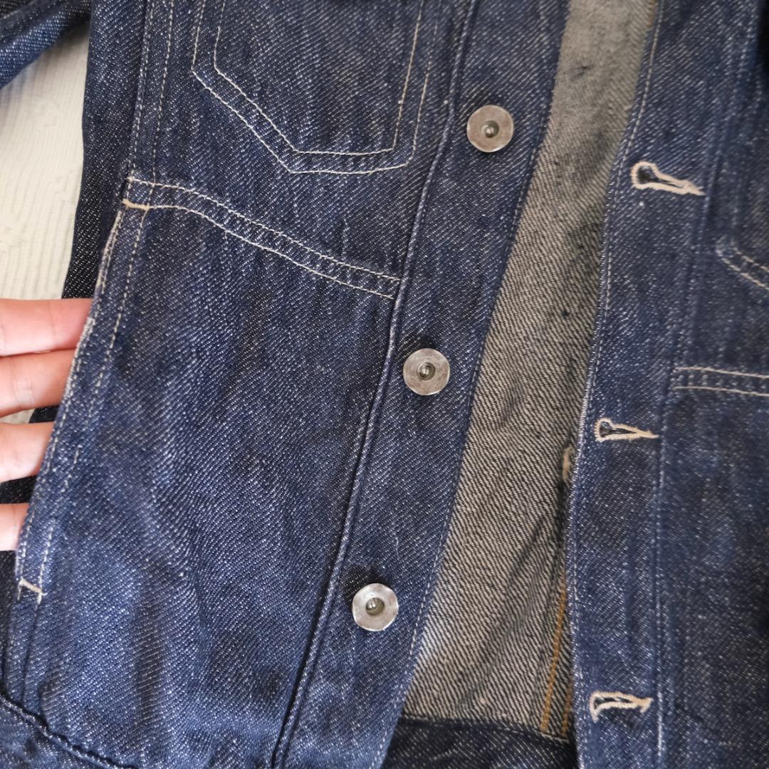 Vlas Blomme ヴラスブラム コルトレイクリネン デニムジャケット