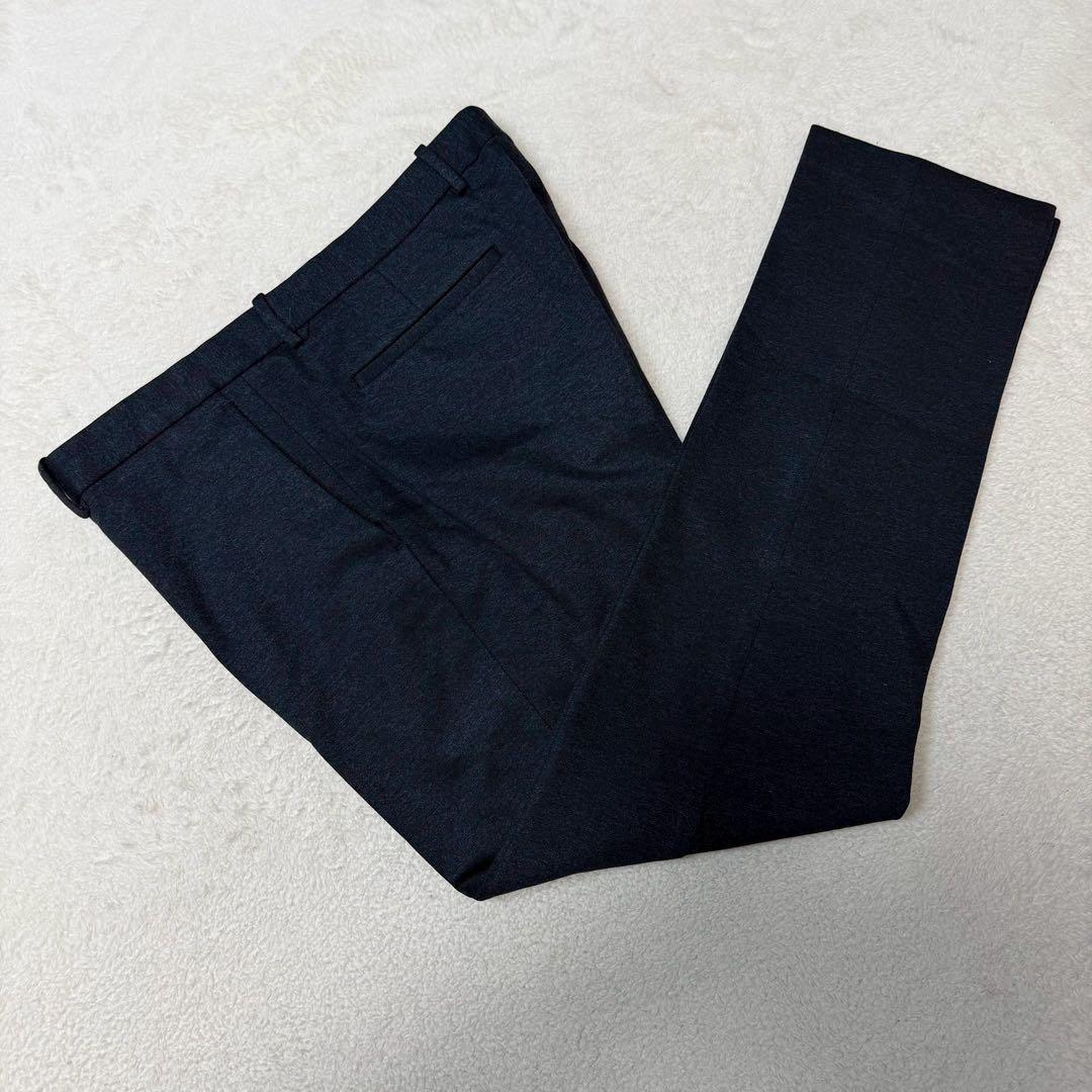 美品 XXL相当 theory スーツ セットアップ ネイビー ジャージ 紺