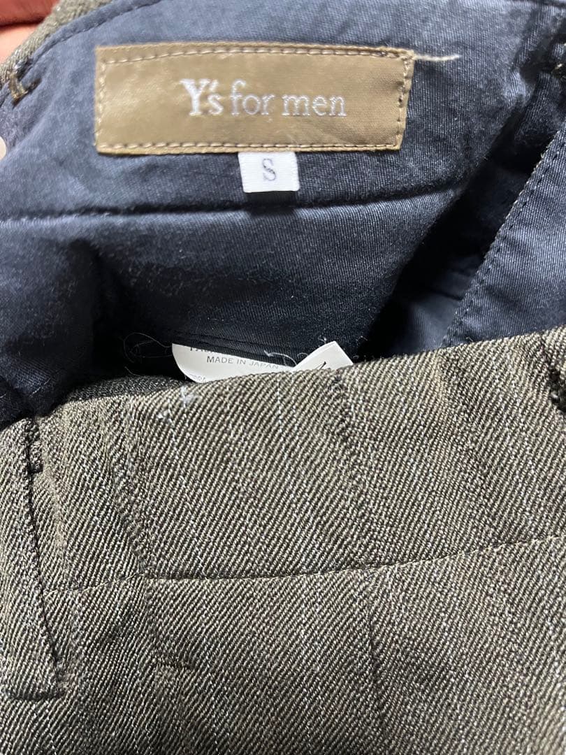 Ys for men ストライプ スラックス S