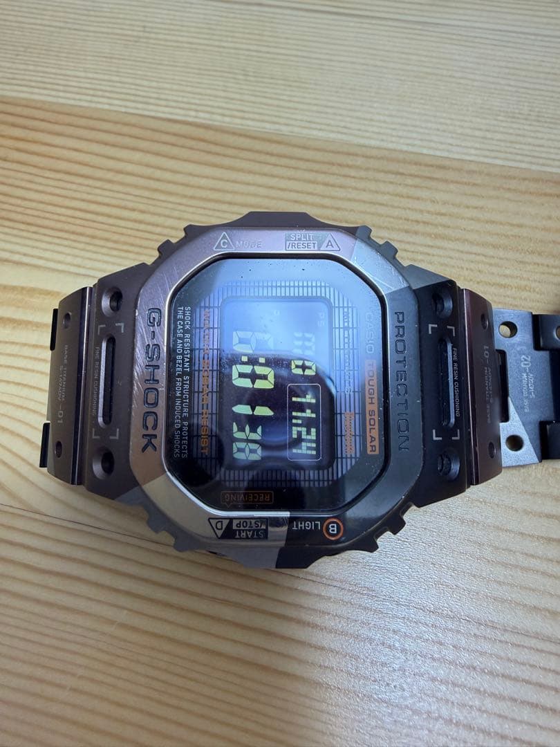 G-SHOCKチタン5000 SERIESチタンGMW-B5000TVB-1JR