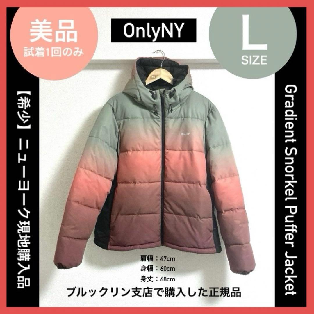 OnlyNY グラデーションダウンジャケット Lサイズ 現地購入