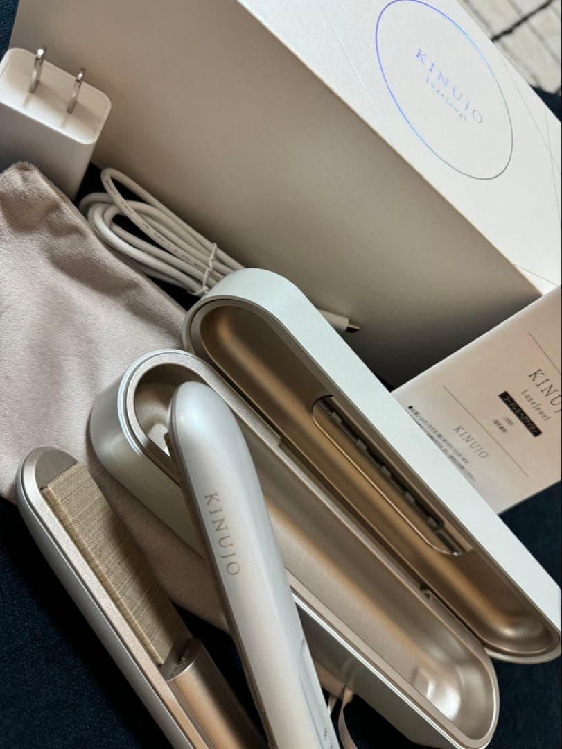 KINUJO Luxe Jewelヘアアイロン