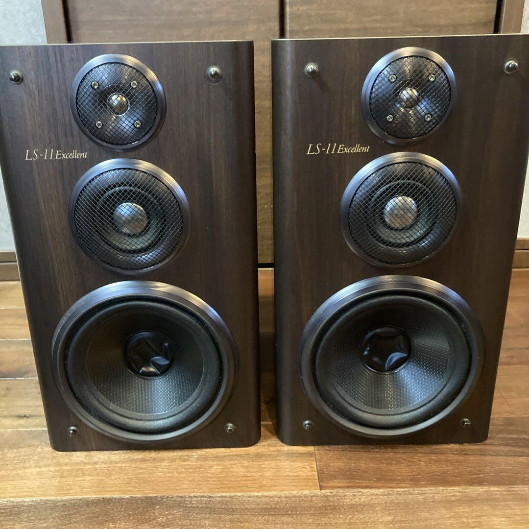 美品✨ 名器 稀少 KENWOOD LS-11EX 3wayスピーカー 2セット