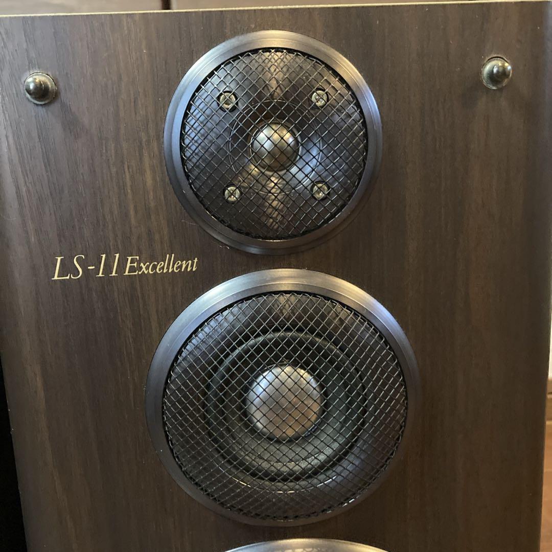 美品✨ 名器 稀少 KENWOOD LS-11EX 3wayスピーカー 2セット