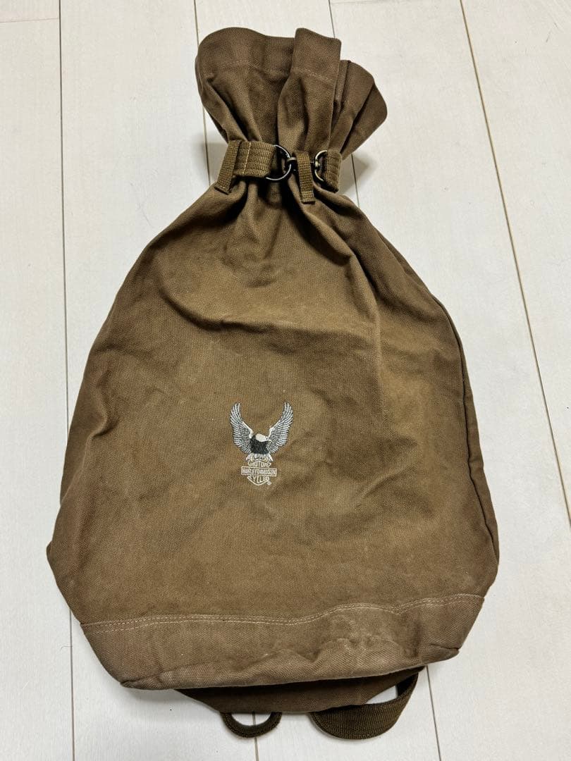 Harley-Davidson ダック地 ショルダーバック リュック アメカジ