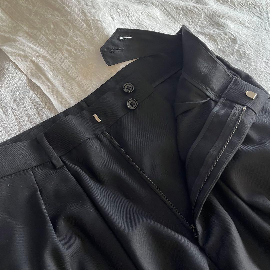 【美品】【廃盤品/定価¥18000】MBハイエンド尾州ウールスラックス　Mサイズ