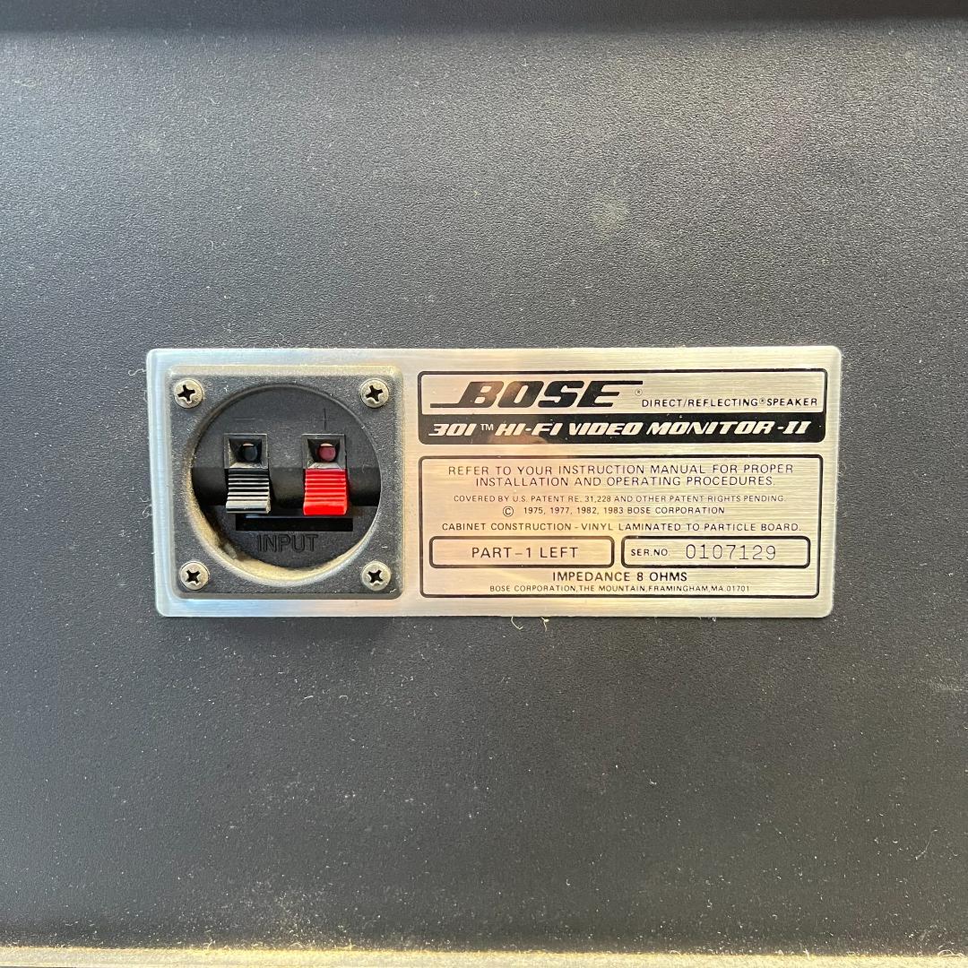 G219★　BOSE スピーカー301 TM Hi-Fi MONITOR-Ⅱ