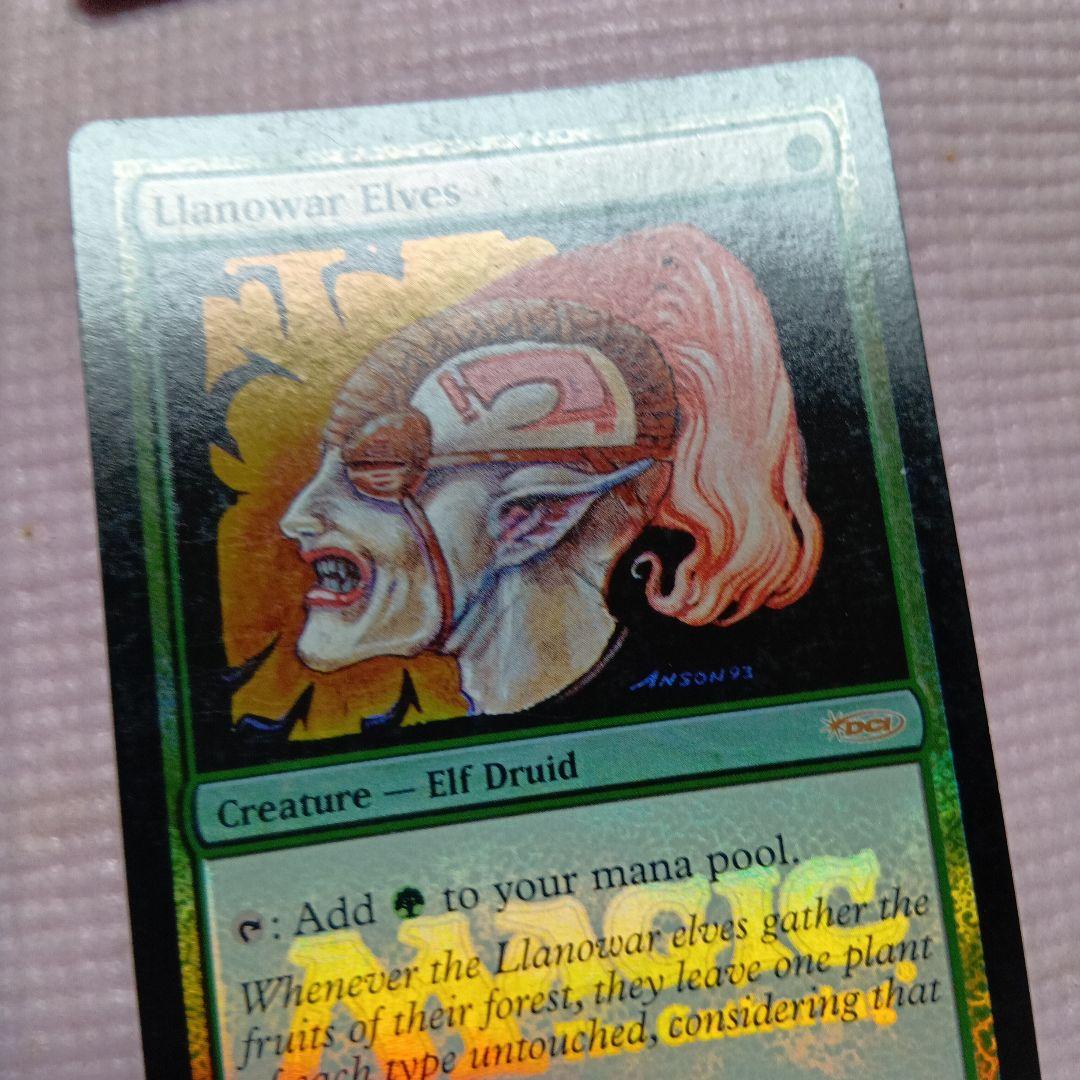 MTG ラノワールのエルフ Foil プロモ 4枚セット 英語