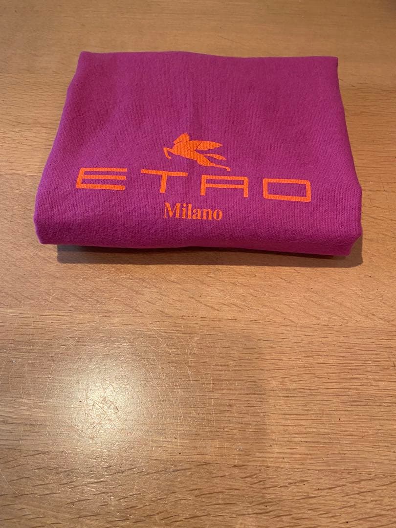 【お値下げ】希少品　ETRO エトロ　ハンドバッグ　ブラウン　ゴールド A4