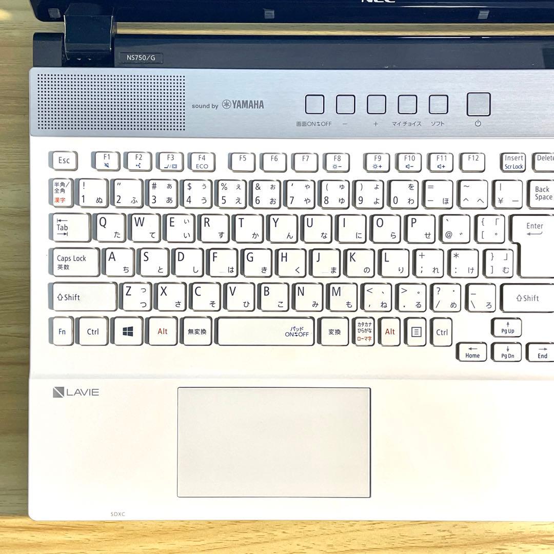 Windowsノート本体 NEC LAVIE/Corei7/16GB/SSD+HDD/Blu-ray