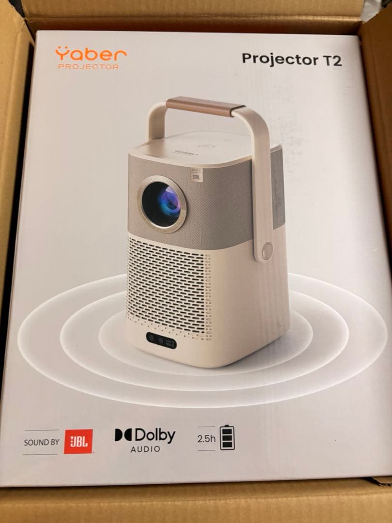 【新品】最安値セール中！Yaber T2 モバイルプロジェクター フルHD