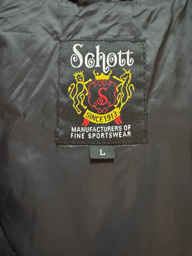 Schott×TAION ダウンベスト インナーダウン