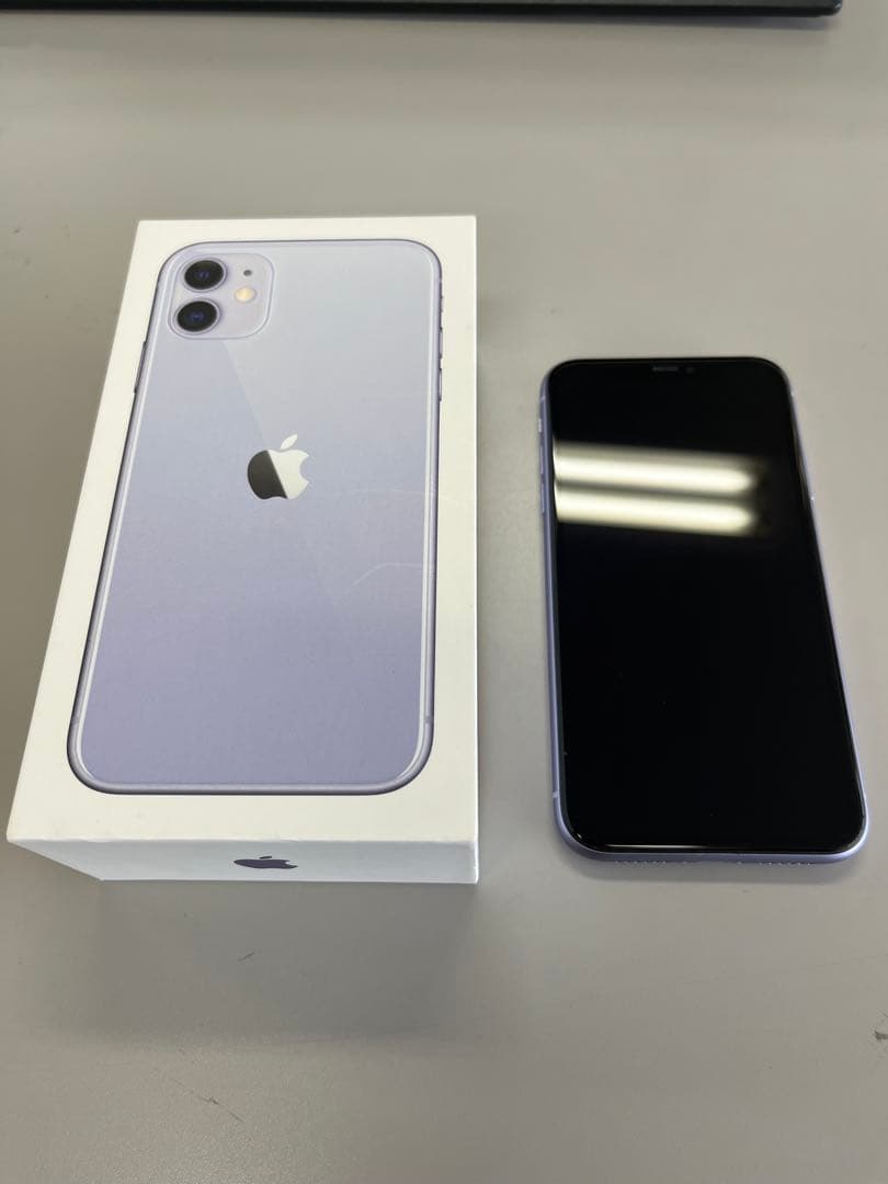☆美品☆iPhone11 128GB パープル　おまけつきSIMフリー