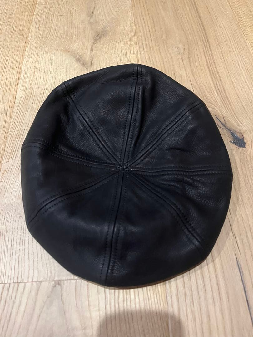 rats ラッツ　レザー　ベレー帽