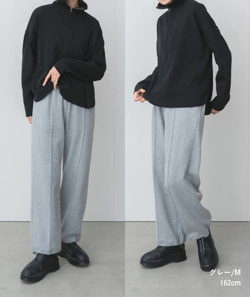 rrrrrrrrr│ヒートスウェットパンツ│S│グレー