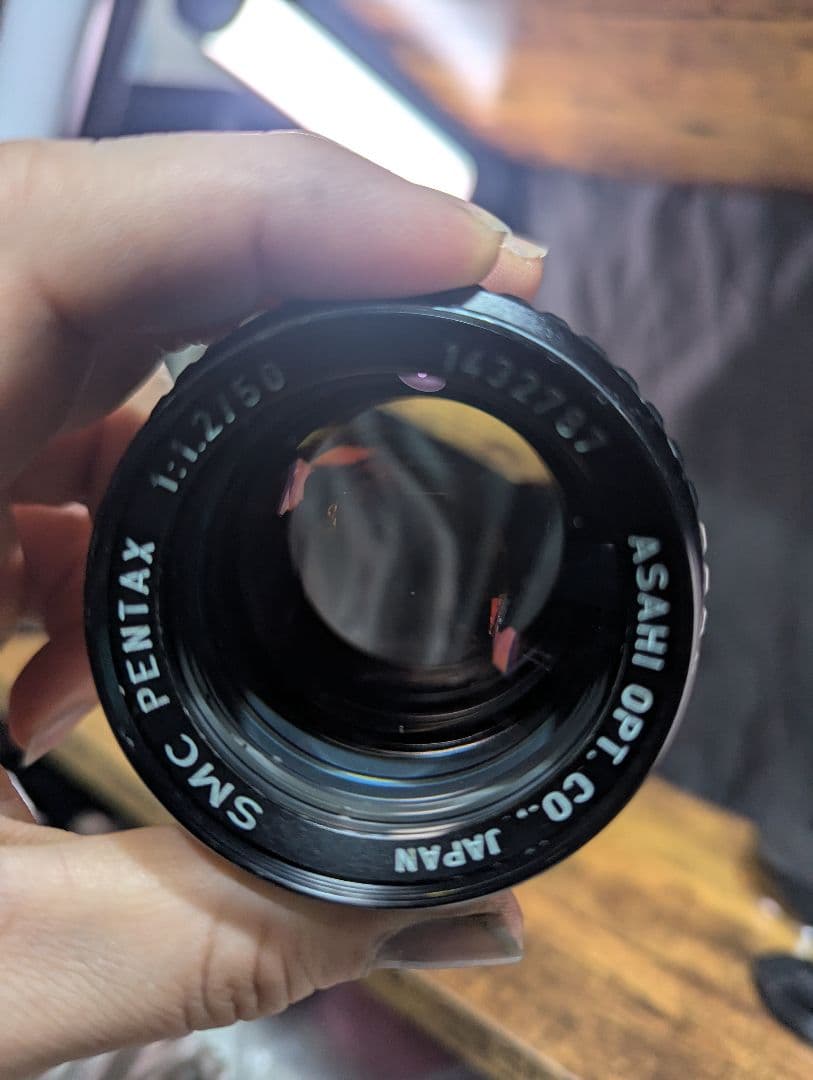 PENTAX SMC 50mm f/1.2 ペンタックスレンズ
