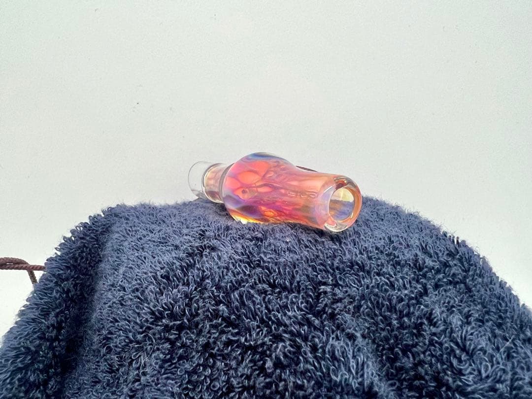 シーシャ　マウスピース　ガラス製ハンドメイド品　ファイアー