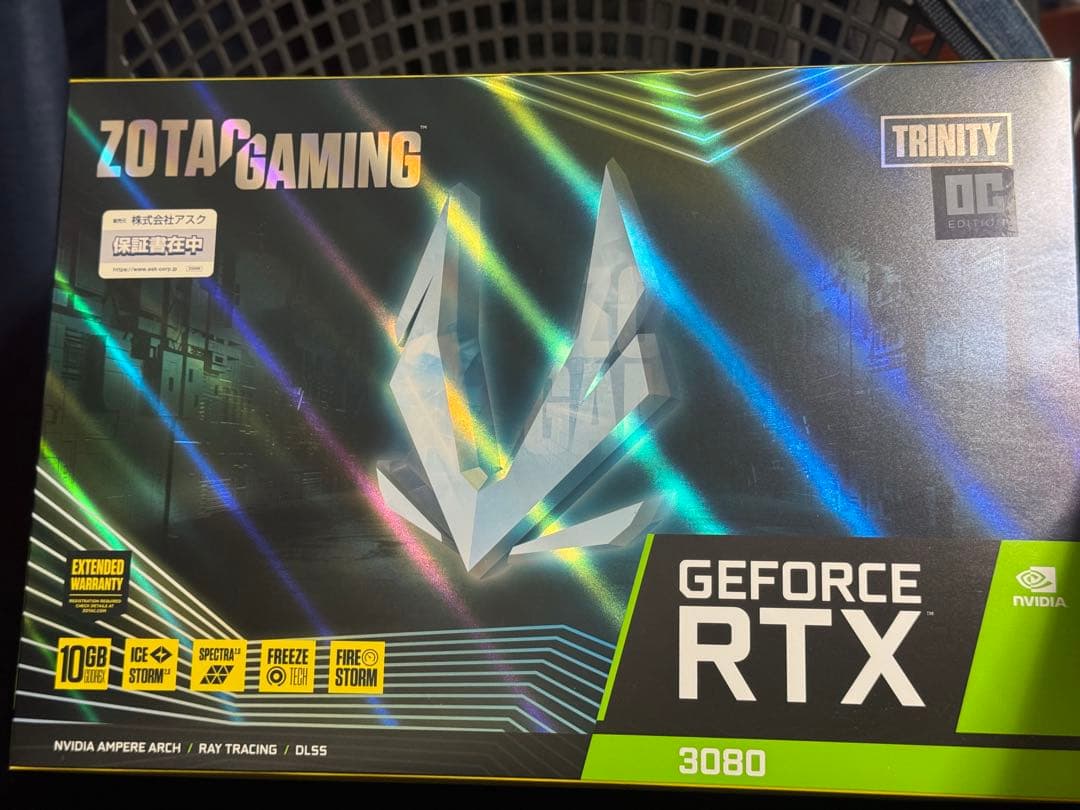 グラフィックボード・グラボ・ビデオカード ZOTAC RTX3080 Trinity