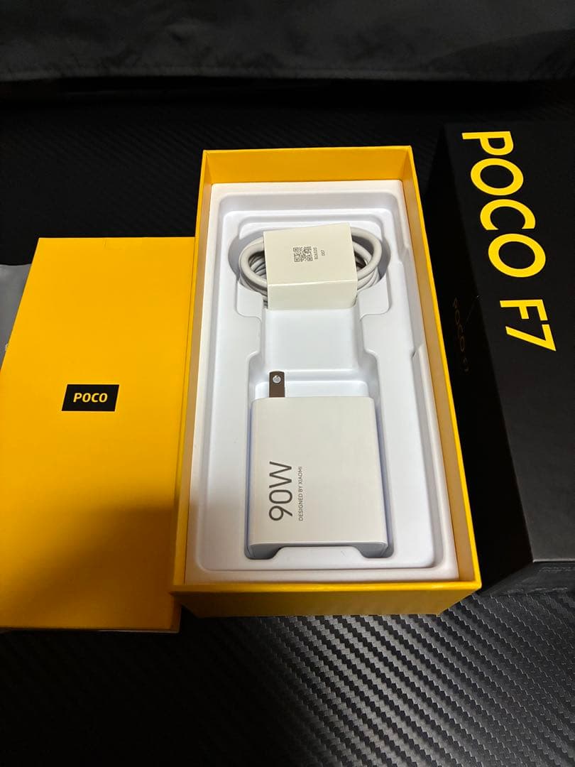 Xiaomi poco f7 ブラック　国内版　12GB/512GB