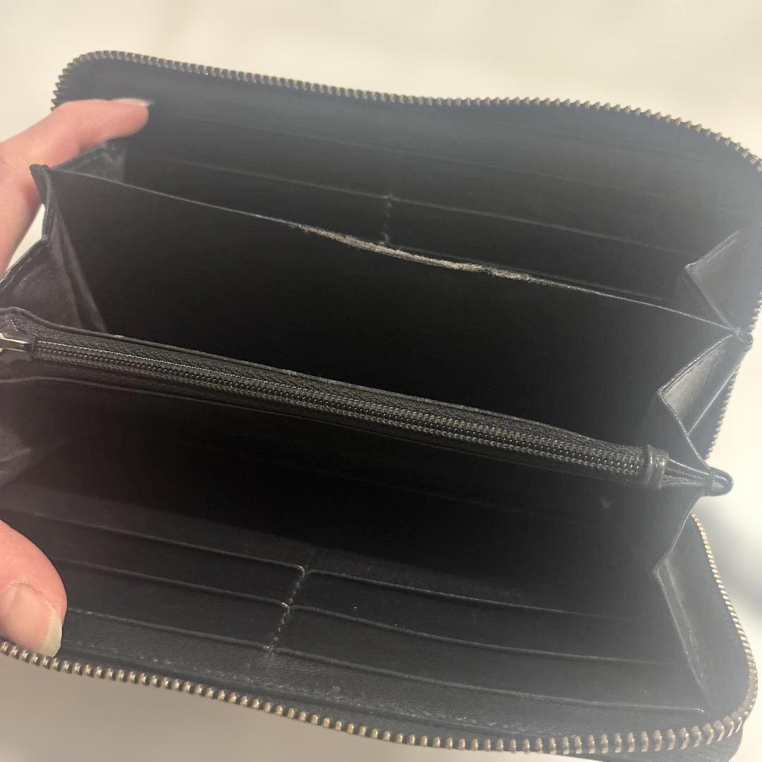 【 GUCCI グッチ 】財布 長財布 黒 ブラック キルティング