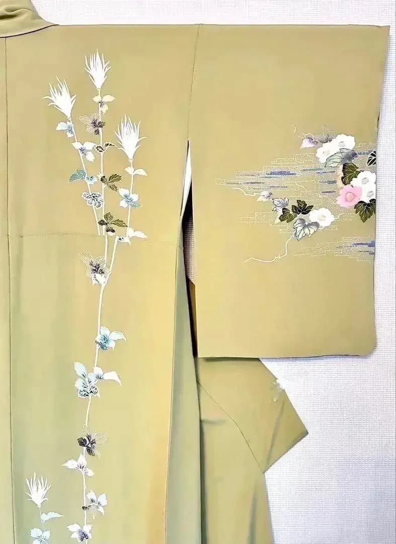 ご予約中 秀逸美品 鴛鴦 加賀友禅 世代を受け継ぐ名品 訪問着 気品ある優美さ