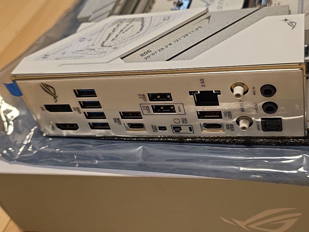 ROG STRIX B850-A GAMING WIFI マザーボード