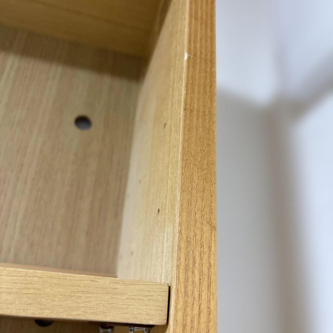 引越しの為8月6日まで　無印良品 MUJI 組合わせて使える木製収納 ハイタイプ
