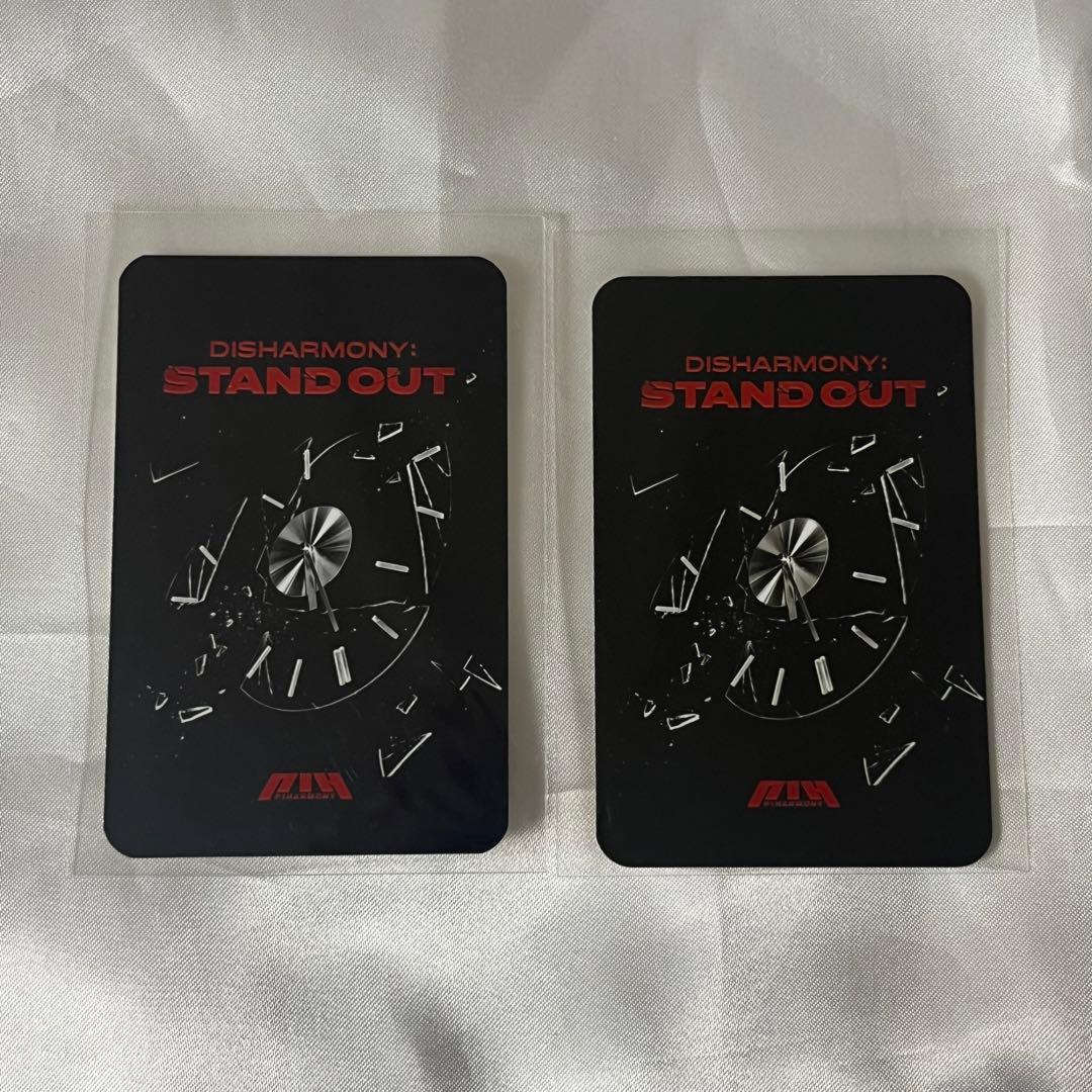 P1Harmony インタク 直筆サイン入りトレカ 2枚セット③