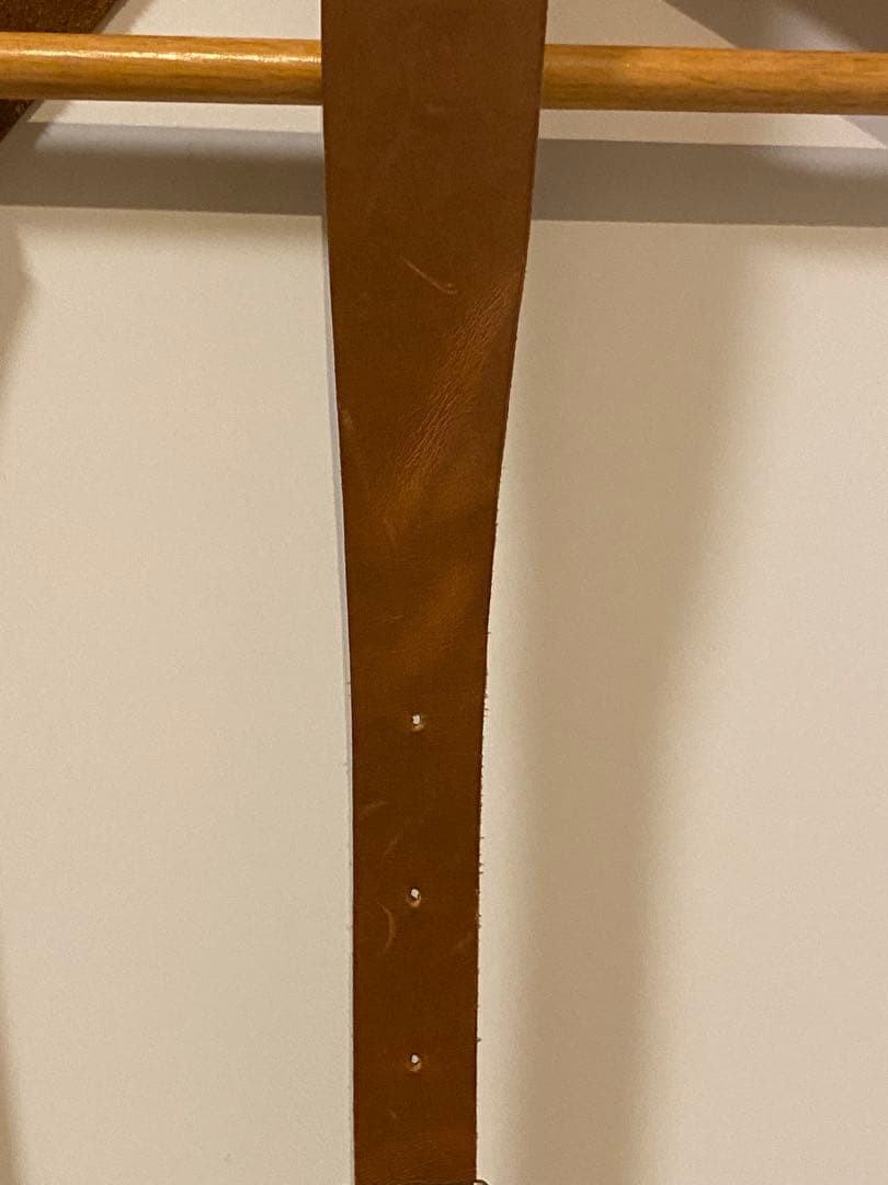 MOTOR☓TCB CHROMEXCEL LEATHER SUSPENDER