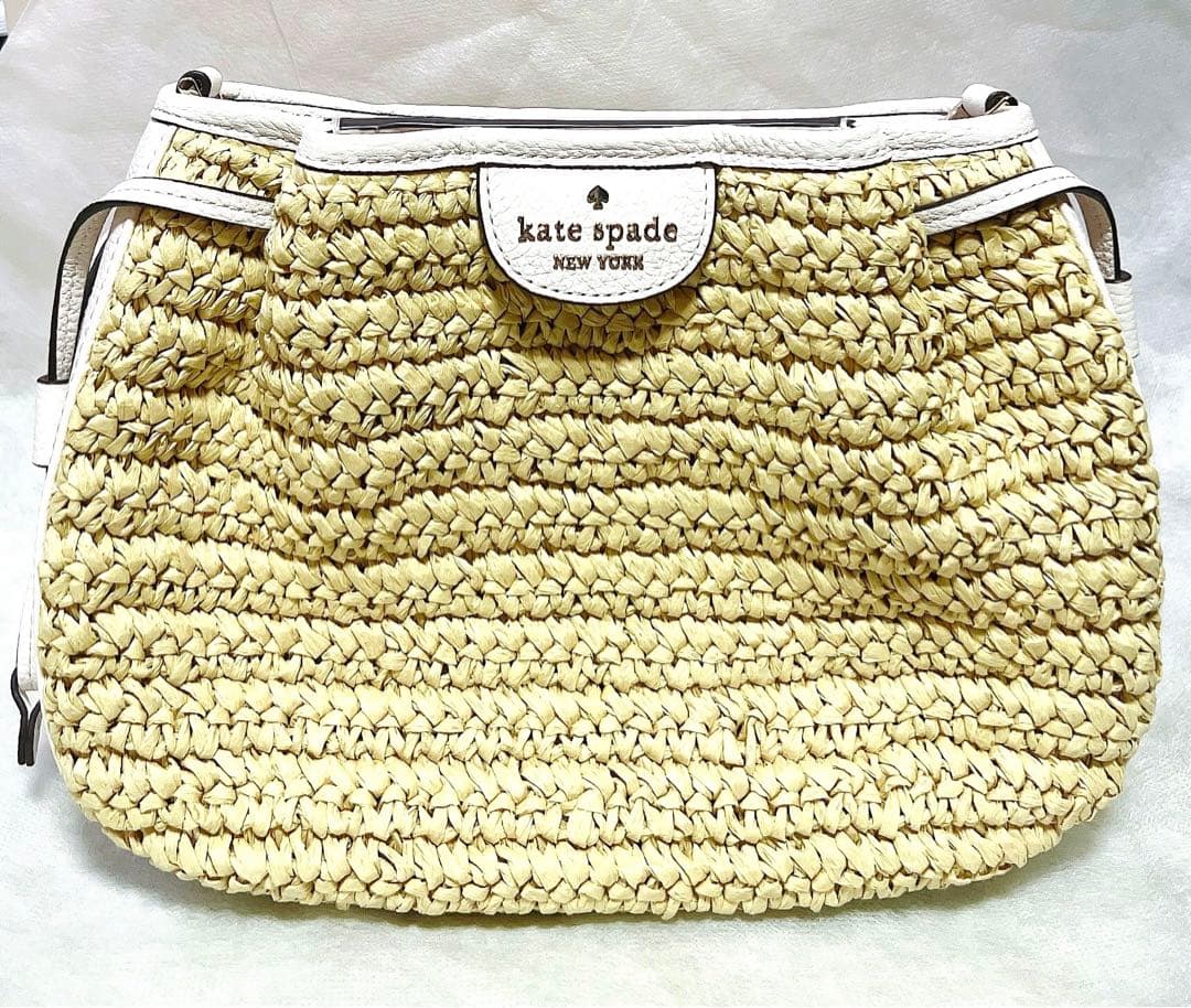 【新品・未使用】Kate spade ダンプリング ストロー クロスボディ